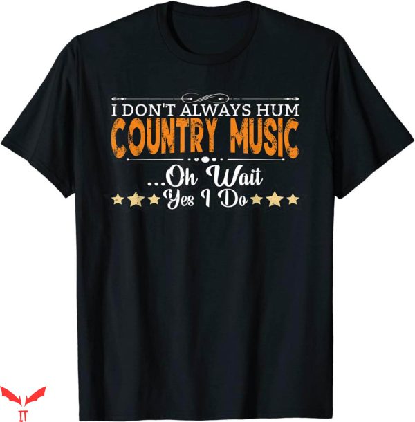 Country Music T-Shirt Funny Music Lover Vintage Style Tee