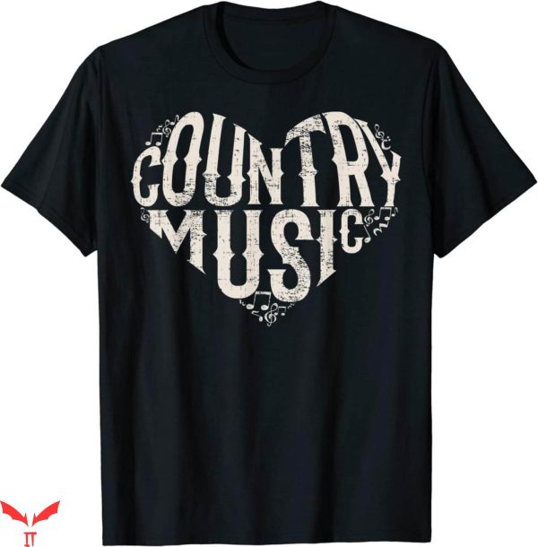 Country Music T-Shirt I Love Country Music Lover Vintage