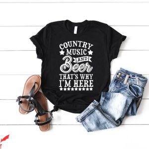 Country Music T-Shirt Music And Beer Festival Concert Tee