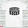 Country Music T-Shirt Rocks Bass Player Guitar Cowboy