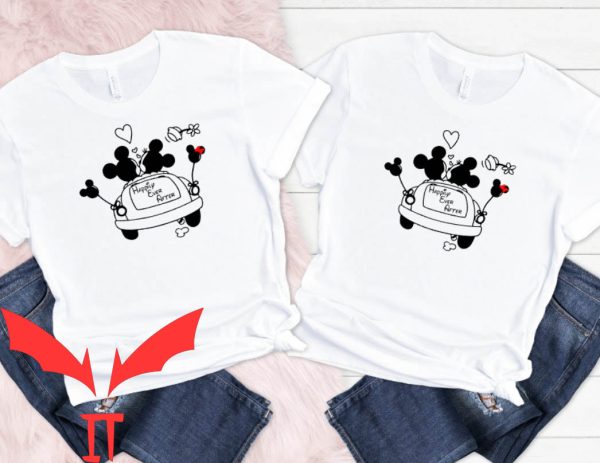 Couple Disney T-Shirt Matching Happily Ever After Honeymoon