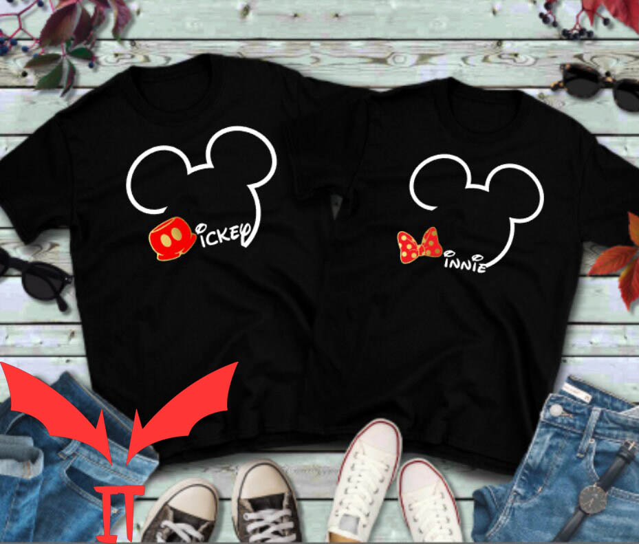 Couple Disney T-Shirt Matching Mickey Minnie Honeymoon
