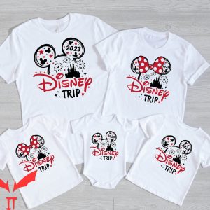 Couple Disney T-Shirt Mickey Minnie Disneyland Matching