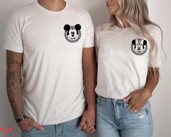 Couple Disney T-Shirt Retro Family Minnie Mouse Disneyland