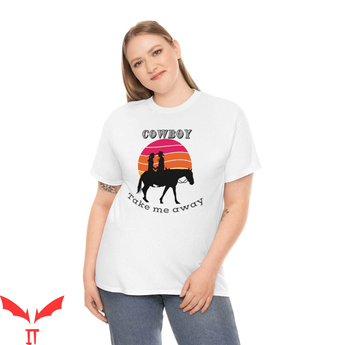 Cowboy Take Me Away T-Shirt Cowgirl Aesthetic Rodeo Queen