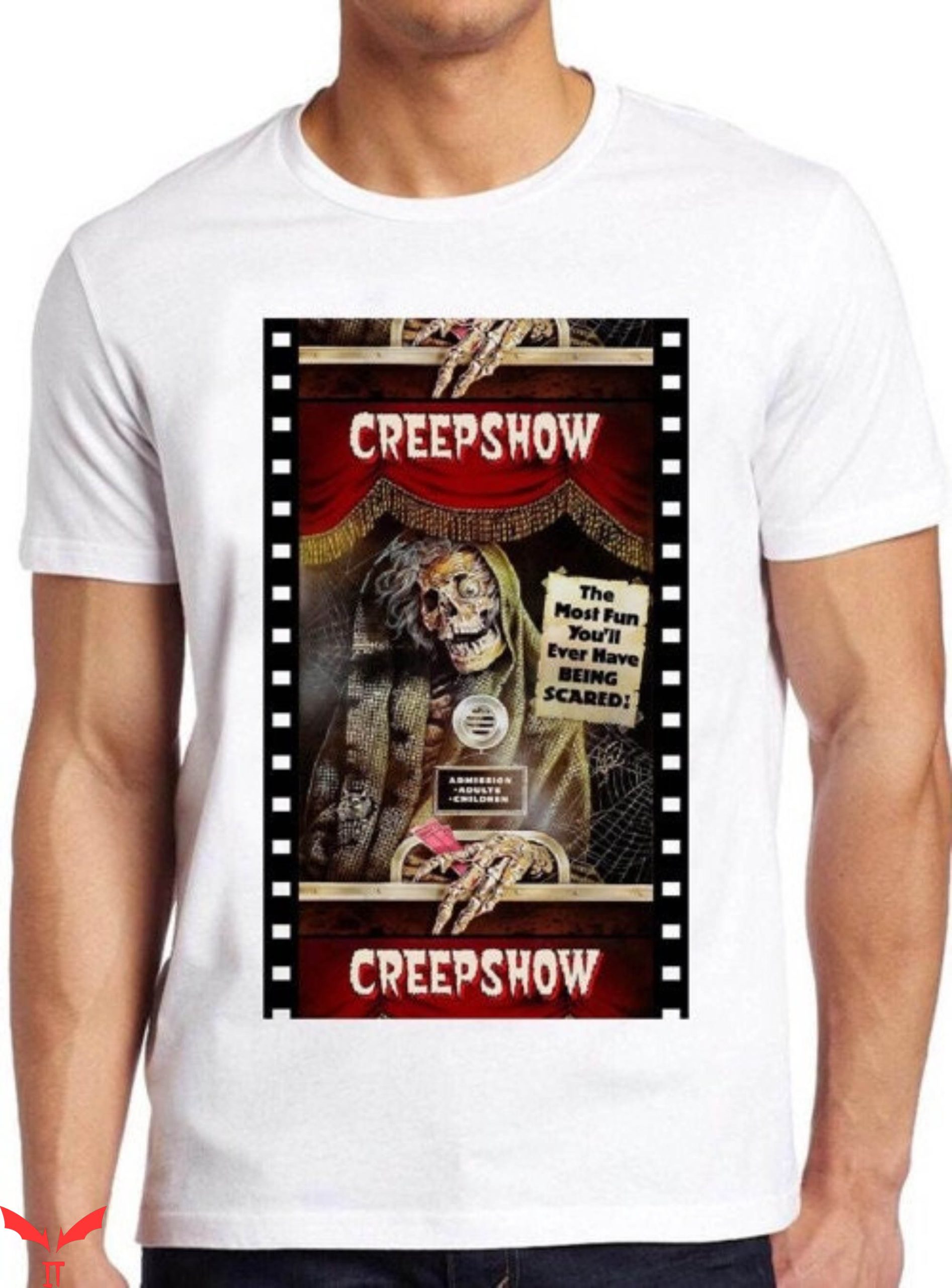Creepshow T-Shirt Horror 80s Halloween Skull Funny Tee