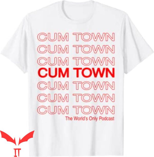 Cumtown T-Shirt Chinese Takeout Funny Graphic Cool Shirt
