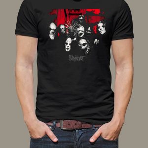Cute Slipknot T-Shirt Stylish Metal Music Modern Universal