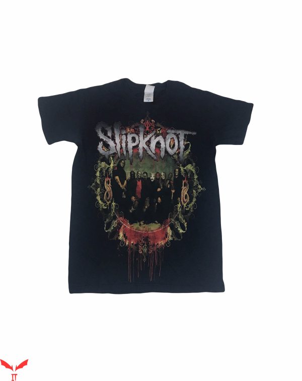 Cute Slipknot T-Shirt Vintage 00s Goth Emo Heavy Metal