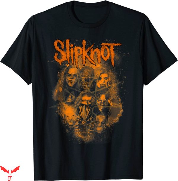 Cute Slipknot T-Shirt We Are Not Your Kind Orange Trendy
