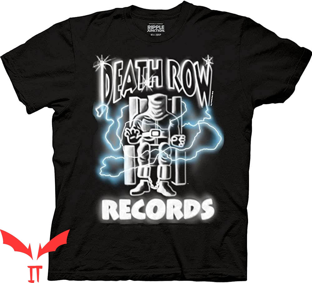 Death Row Records T-Shirt Airbrush Logo Rap Tee Shirt