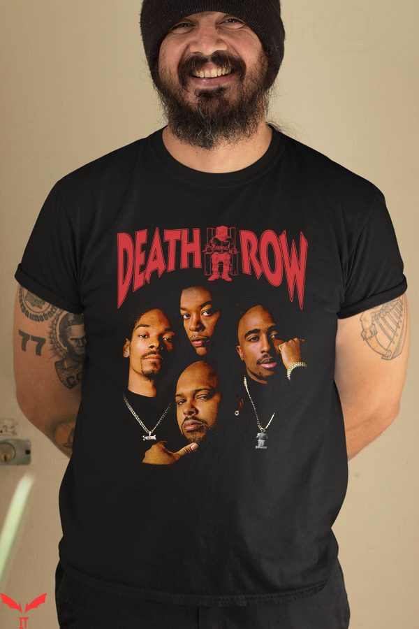 Death Row Records T-Shirt Cool Hip Hop Rap Tee Shirt