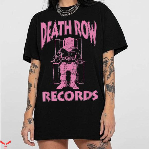 Death Row Records T-Shirt Cool Logo Rap Hip Hop Tee Shirt