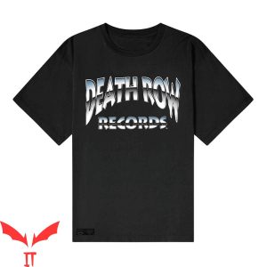 Death Row Records T-Shirt Death Row Chrome Logo Tee Shirt