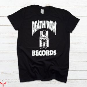Death Row Records T-Shirt Dr Dre Tupac Drake Rap Music Tee