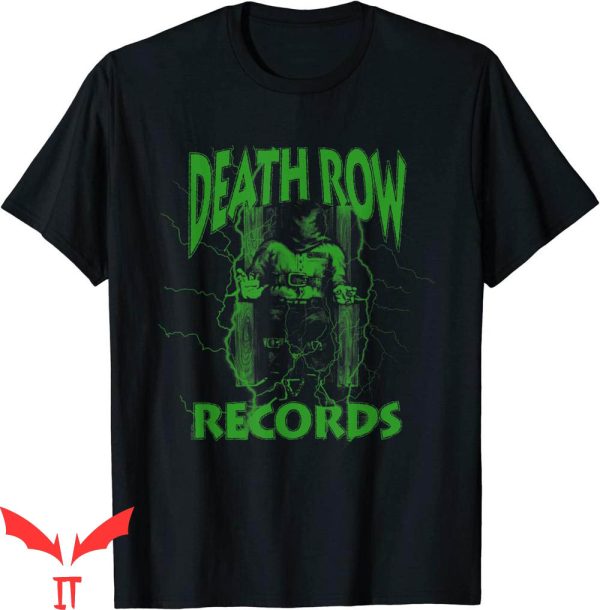 Death Row Records T-Shirt Electric Neon Green Tee Shirt