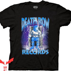 Death Row Records T-Shirt Lightning Electric Chair Tee