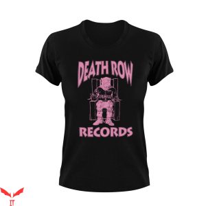 Death Row Records T-Shirt Pink Logo Rap Hip Hop Shirt