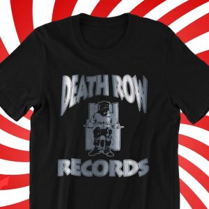 Death Row Records T-Shirt Rap Hip Hop Old School Tee Shirt