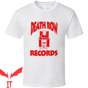 Death Row Records T-Shirt Red Circle Electric Chair Shirt