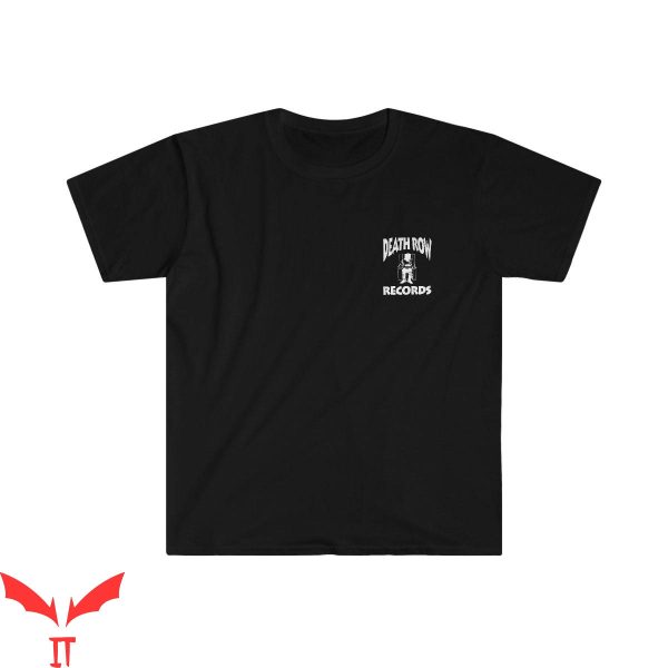 Death Row Records T-Shirt Small Logo Rap Hip Hop Tee Shirt