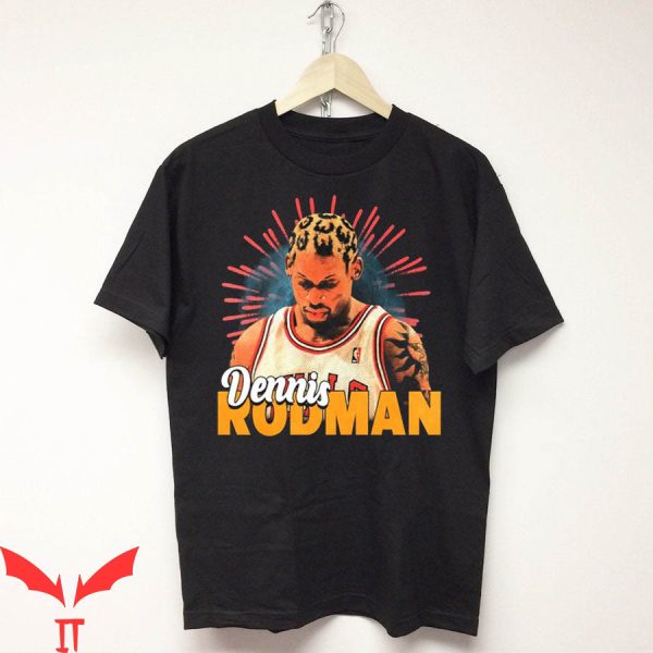 Dennis Rodman T-Shirt Dennis Rodman Beautiful Hair Tee