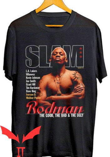 Dennis Rodman T-Shirt Dennis Rodman Chicago Bulls T-Shirt