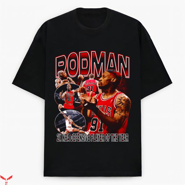 Dennis Rodman T-Shirt Dennis Rodman NBA Rapper T-Shirt