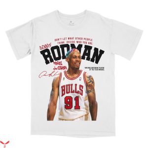 Dennis Rodman T-Shirt The Worm Rodman Vintage T-shirt
