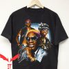 Dennis Rodman T-Shirt Vintage Dennis Rodman Hair Art NBA