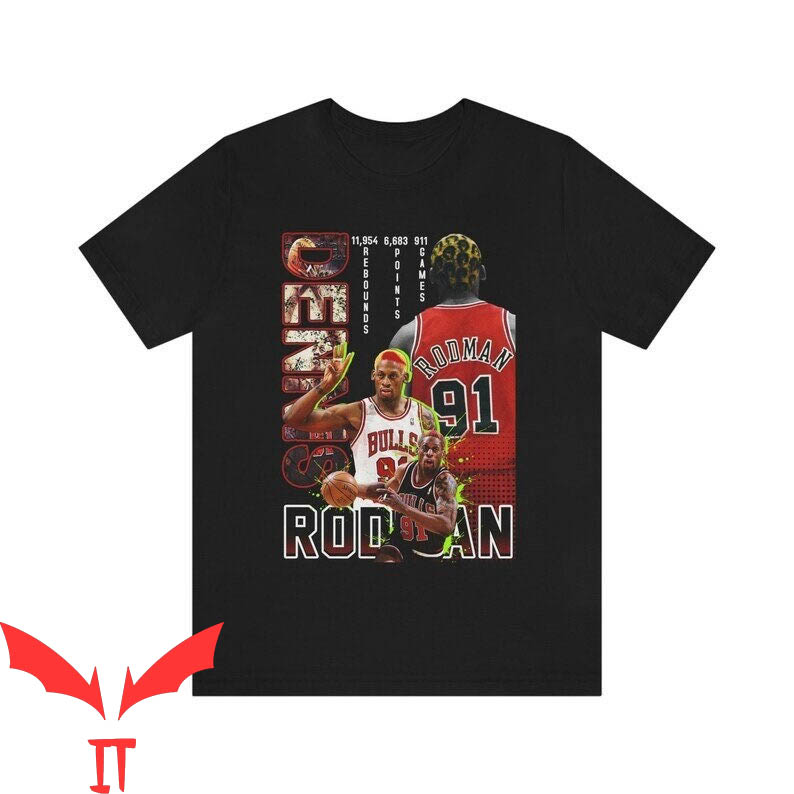 Dennis Rodman Vintage T-Shirt 90s Style Bootleg Inspired