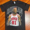 Dennis Rodman Vintage T-Shirt Chicago Bulls Basketball Shirt