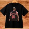 Dennis Rodman Vintage T-Shirt Chicago Bulls Rap Tee Shirt