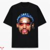 Dennis Rodman Vintage T-Shirt Face NBA Bootleg Retro 90s Tee