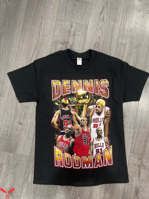 Dennis Rodman Vintage T-Shirt Inspired Rap Tee Shirt