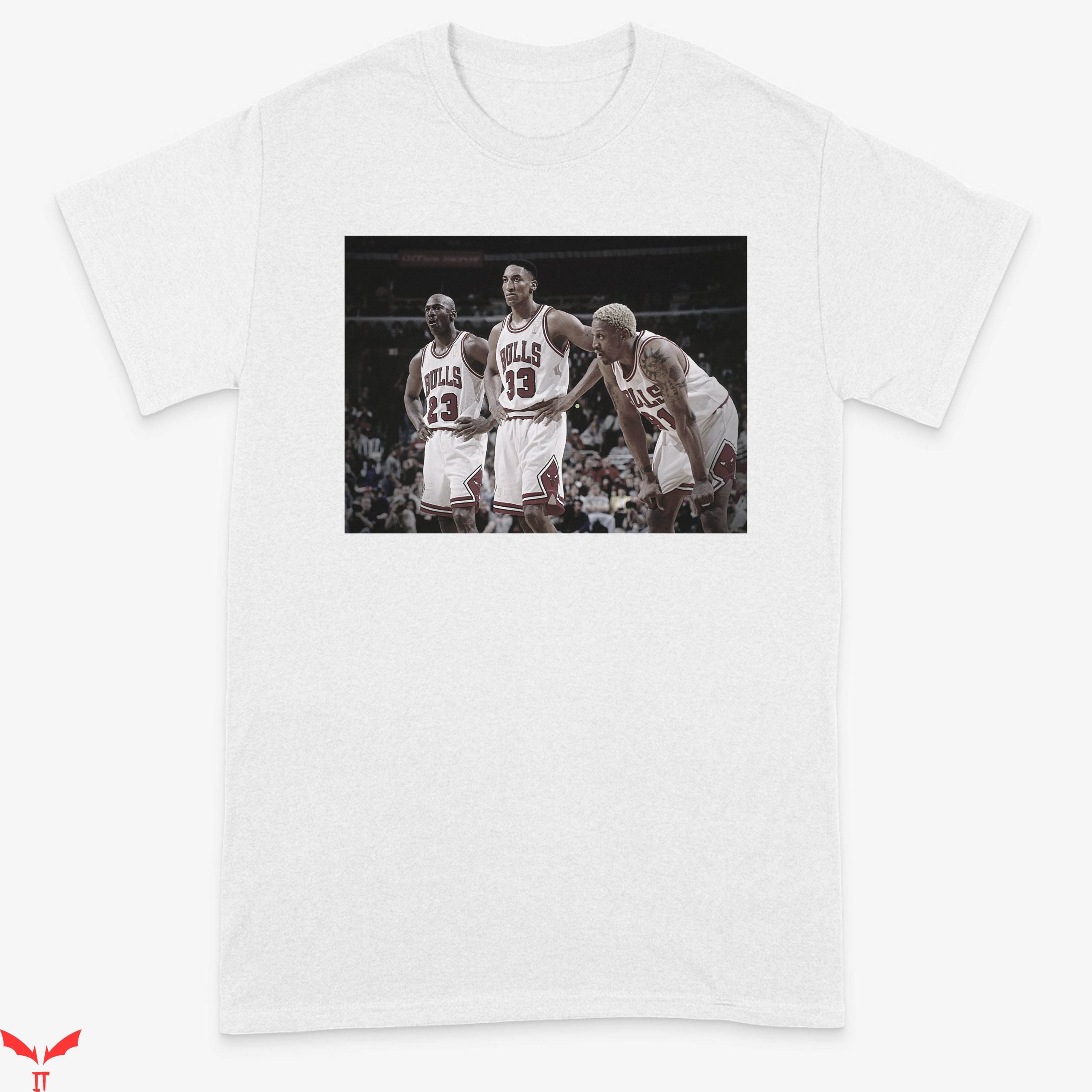 Dennis Rodman Vintage T-Shirt Michael Jordan Scottie Pippen
