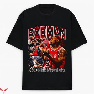 Dennis Rodman Vintage T-Shirt NBA Bootleg Retro 90s Shirt