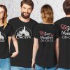 Disney Couple T-Shirt Anniversary Couple Bride And Groom