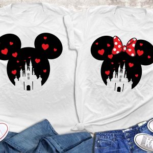 Disney Couple T-Shirt Disneyland Valentine’s Day Shirt