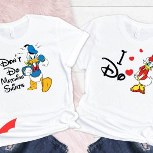 Disney Couple T-Shirt I Do I Don’t Do Matching Funny Quote
