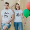 Disney Couple T-Shirt Matching Couple His And Hers Shirt