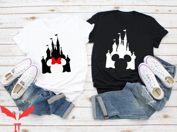 Disney Couple T-Shirt Matching Magic Kingdom Hubby Wifey