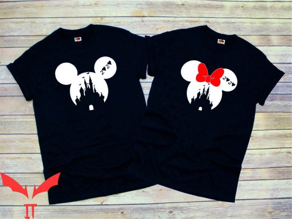 Disney Couple T-Shirt Mickey And Minnie Mouse Matching