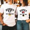 Disney Couple T-Shirt Mickey Hubby Minnie Wifey Honeymoon