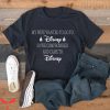 Disney Couple T-Shirt My Wife Wanted To Go To Disney So We