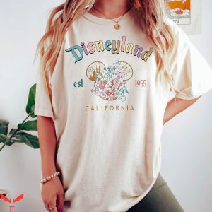 Disney Couple T-Shirt Retro Disneyland Est 1955 California