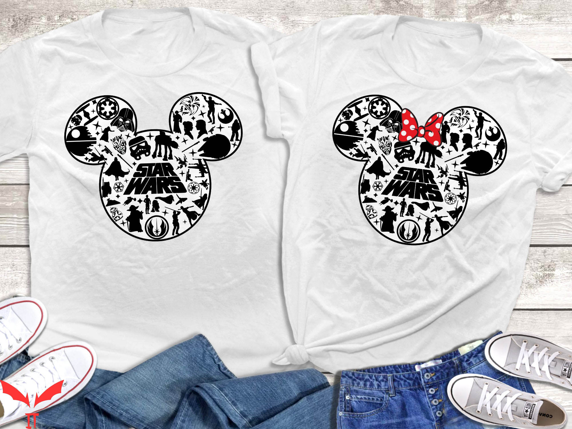 Disney Couple T-Shirt Star Wars Couple Disneyland Shirt
