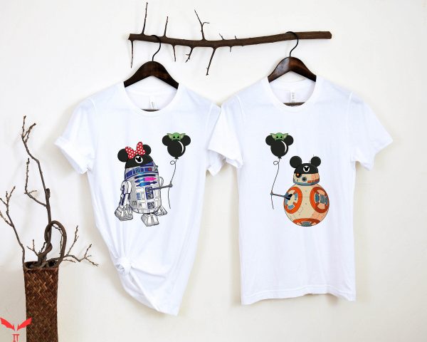 Disney Couple T-Shirt Star Wars Couple Mickey Minnie