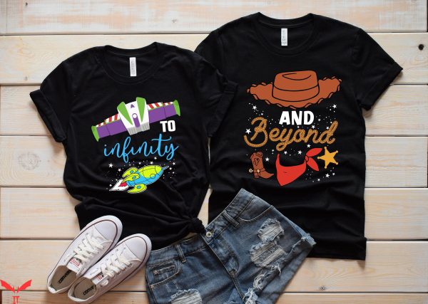 Disney Couple T-Shirt To Infinity And Beyond Couple Matching