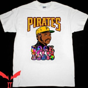 Dock Ellis T-Shirt Pirates Cool Baseball Player Face Graphic